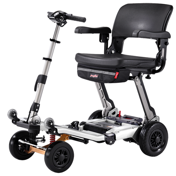 FreeRider USA - Luggie Super Plus 4 - Lightweight Easy Folding Power Chair